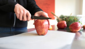 Cutting an Apple